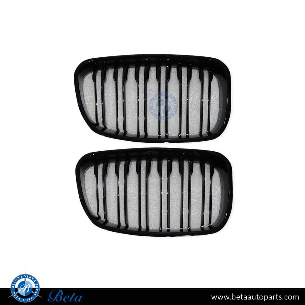Radiator Grille 1 Line Gloss Black color for BMW 1 Series F20/F21 2012-2014 models, Part Number 51137262117 / 51137262118 Radiator Grille 1 Line Gloss Black color for BMW 1 Series F20/F21 2012-2014 models, Part Number 51137262117 / 51137262118
